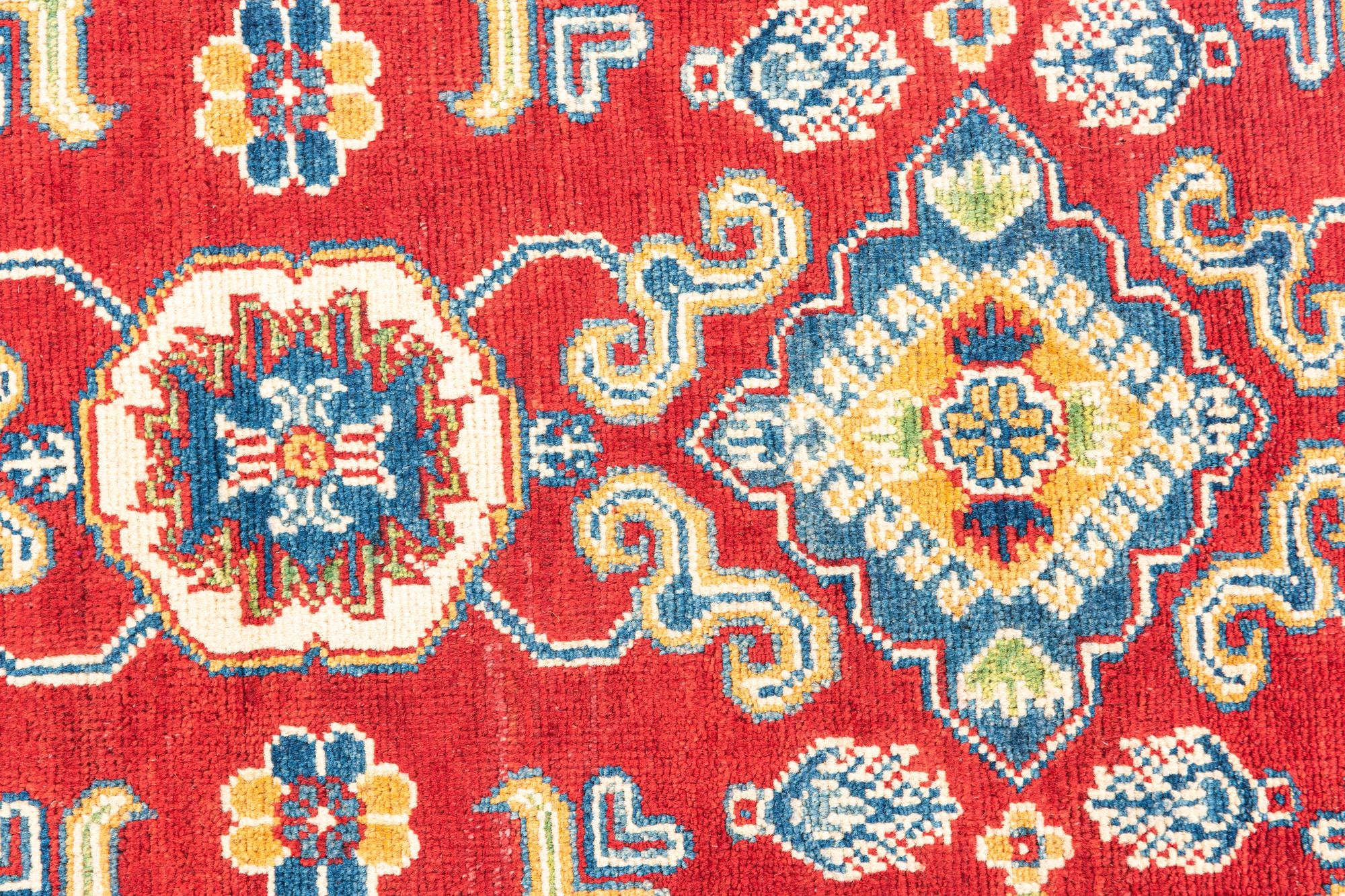 2' 9 x 9' 9 Hand Knotted Kazak Runner Rug