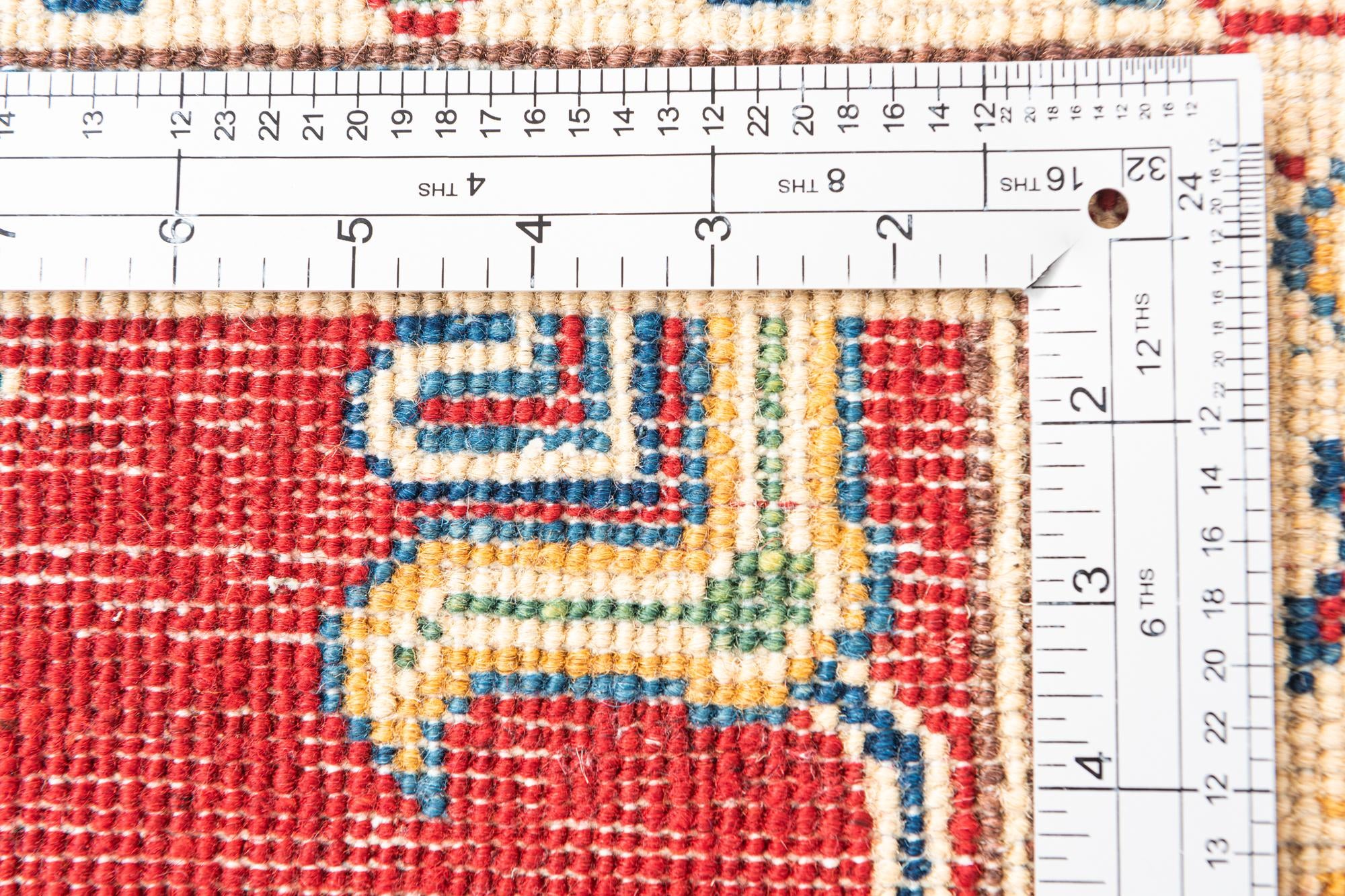2' 9 x 9' 9 Hand Knotted Kazak Runner Rug