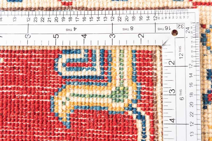 2' 9 x 9' 9 Hand Knotted Kazak Runner Rug
