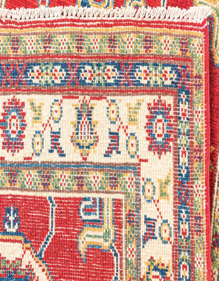 Detail image of 2' 9 x 9' 9  Hand Knotted Kazak Runner Rug