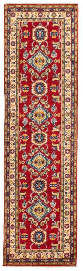 Detail image of 2' 9 x 9' 9 Hand Knotted Kazak Runner Rug