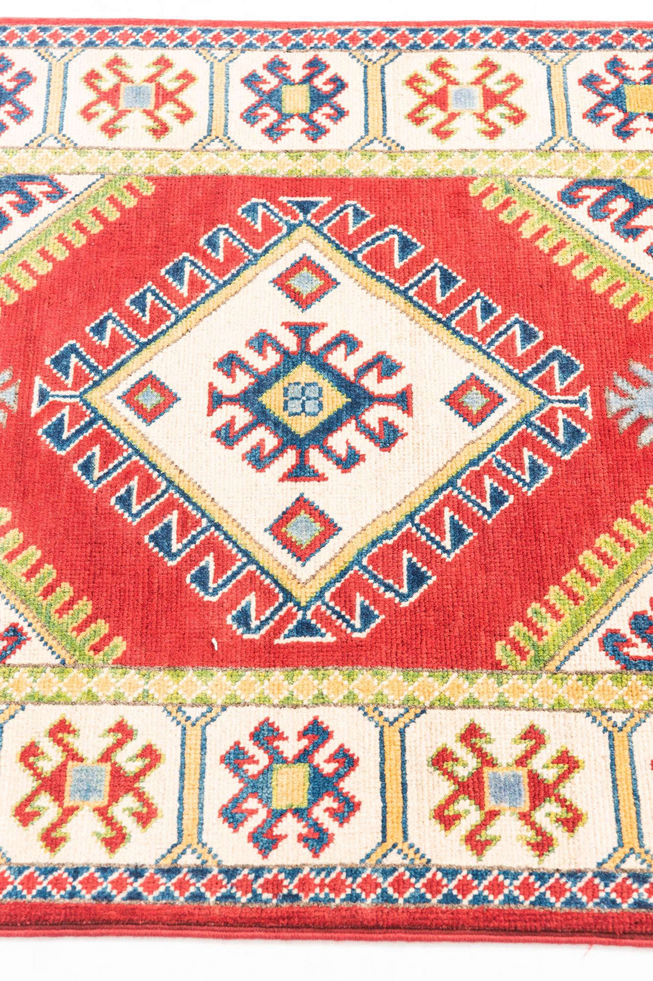 2' 8 x 9' 8 Hand Knotted Kazak Runner Rug