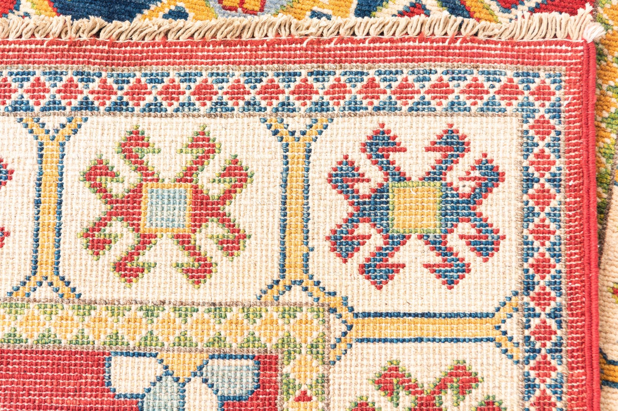 2' 8 x 9' 8 Hand Knotted Kazak Runner Rug