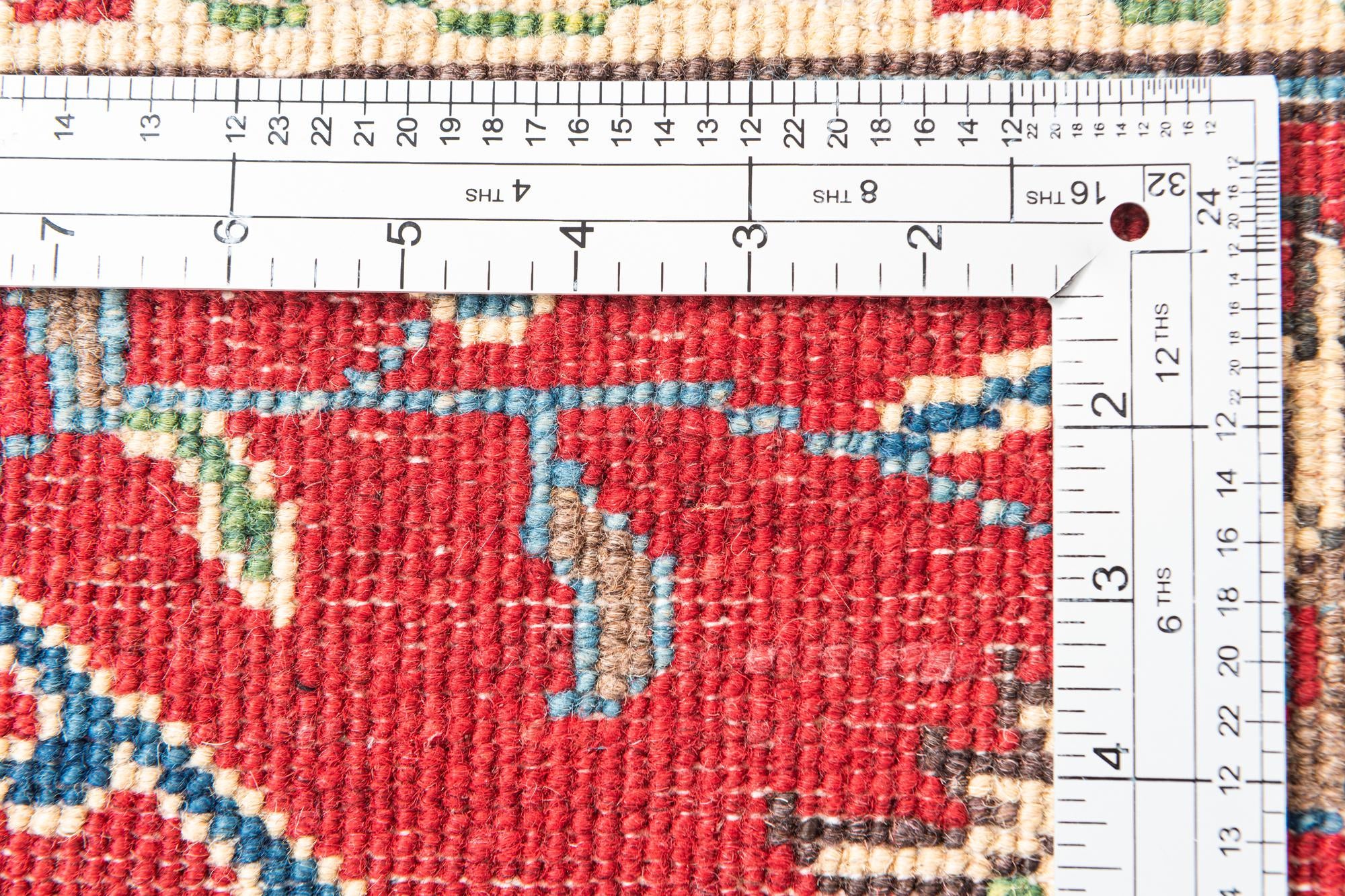 2' 9 x 10' Hand Knotted Kazak Runner Rug