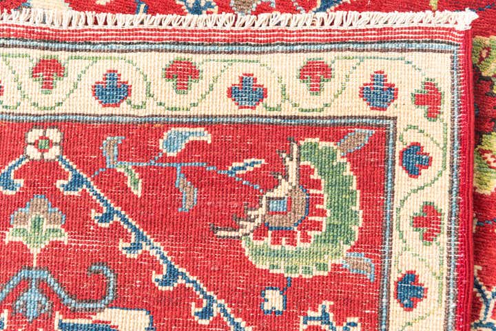 2' 9 x 10' Hand Knotted Kazak Runner Rug