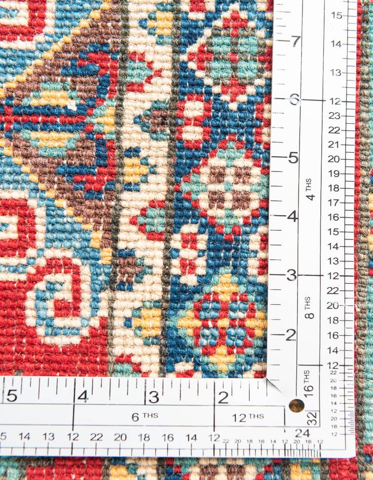 Detail image of 2' 10 x 9' 8  Hand Knotted Kazak Runner Rug