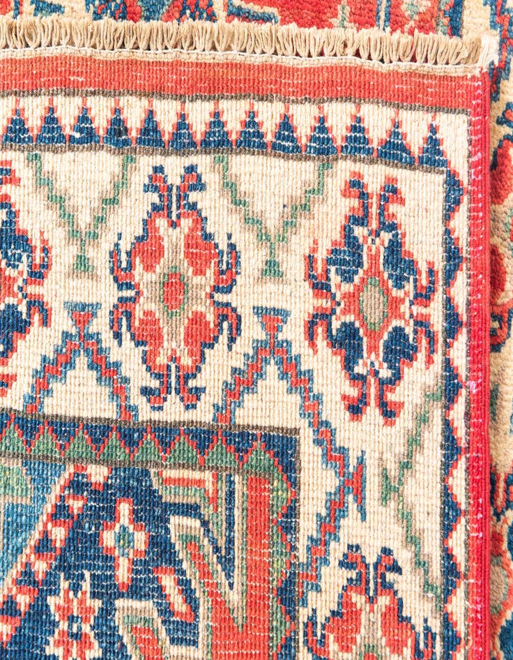 Detail image of 2' 9 x 9' 9  Hand Knotted Kazak Runner Rug