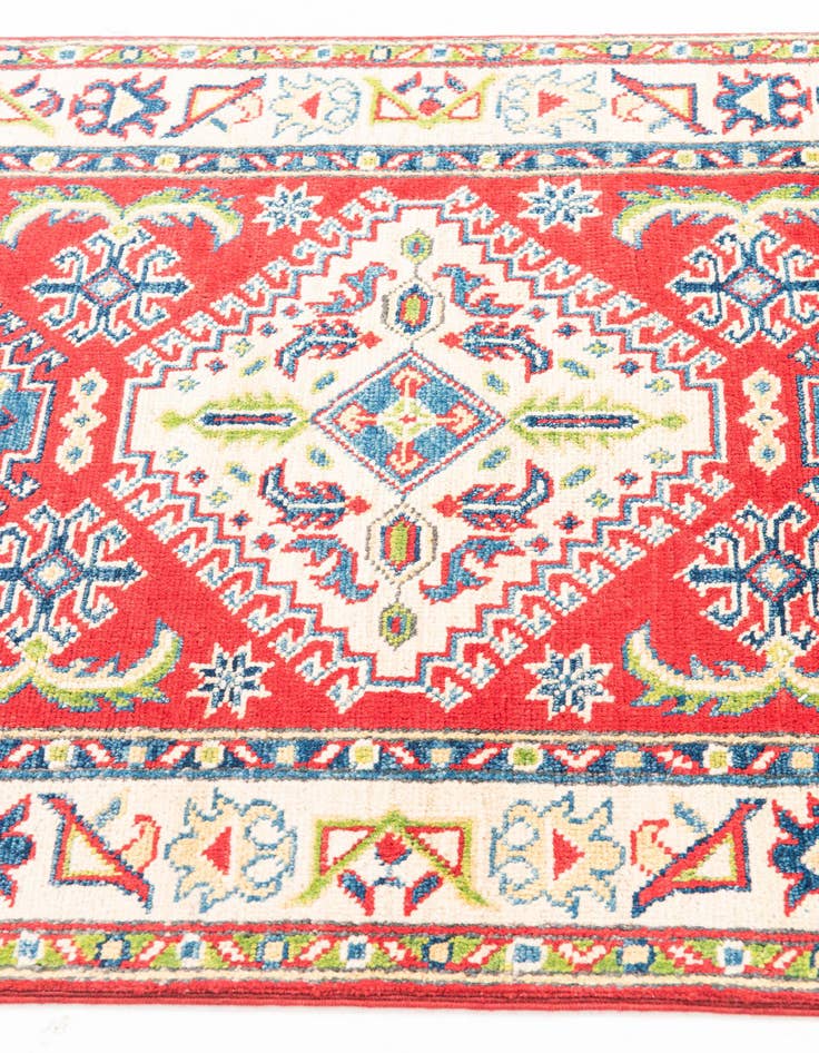 Detail image of 2' 8 x 9' 7  Hand Knotted Kazak Runner Rug