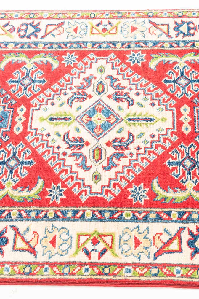 2' 8 x 9' 7 Hand Knotted Kazak Runner Rug