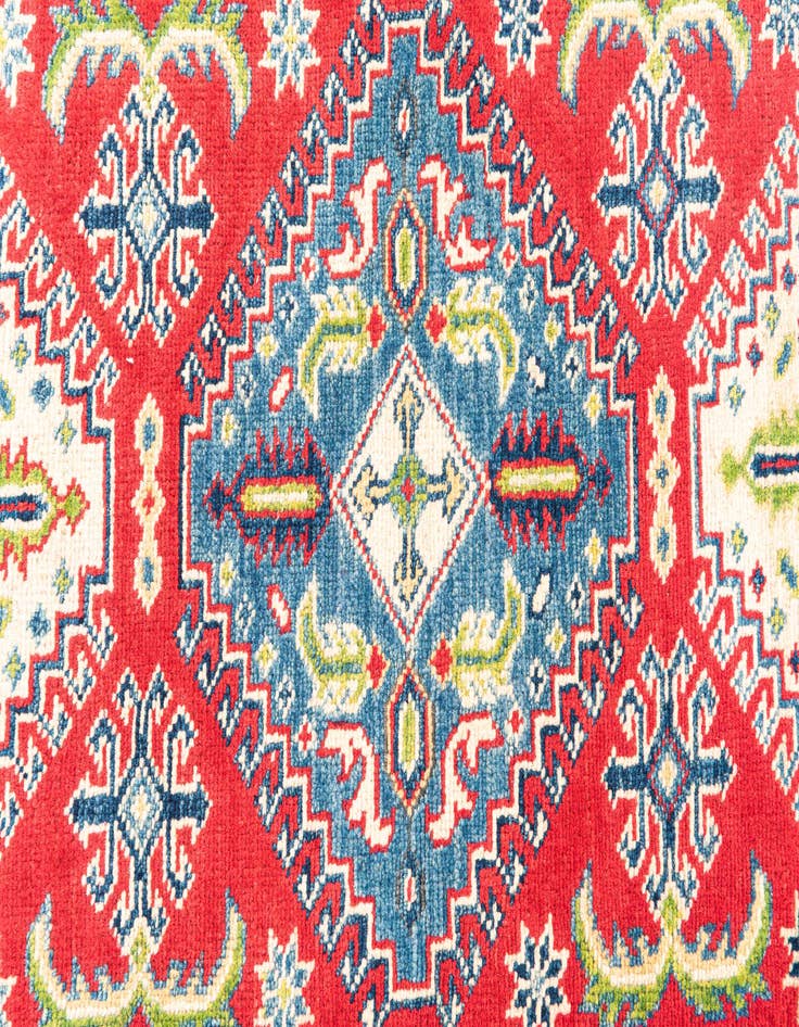Detail image of 2' 8 x 9' 7  Hand Knotted Kazak Runner Rug