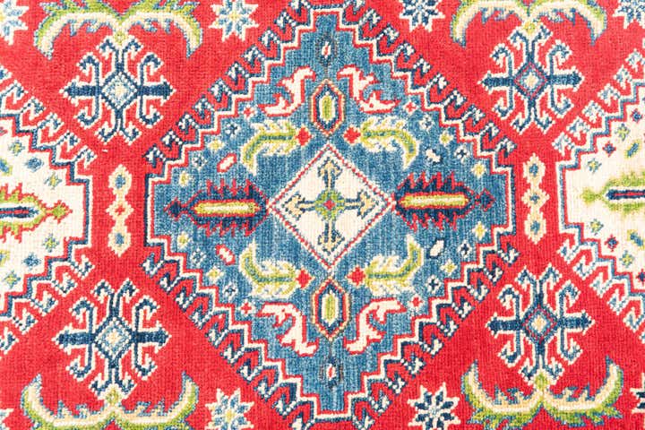 2' 8 x 9' 7 Hand Knotted Kazak Runner Rug