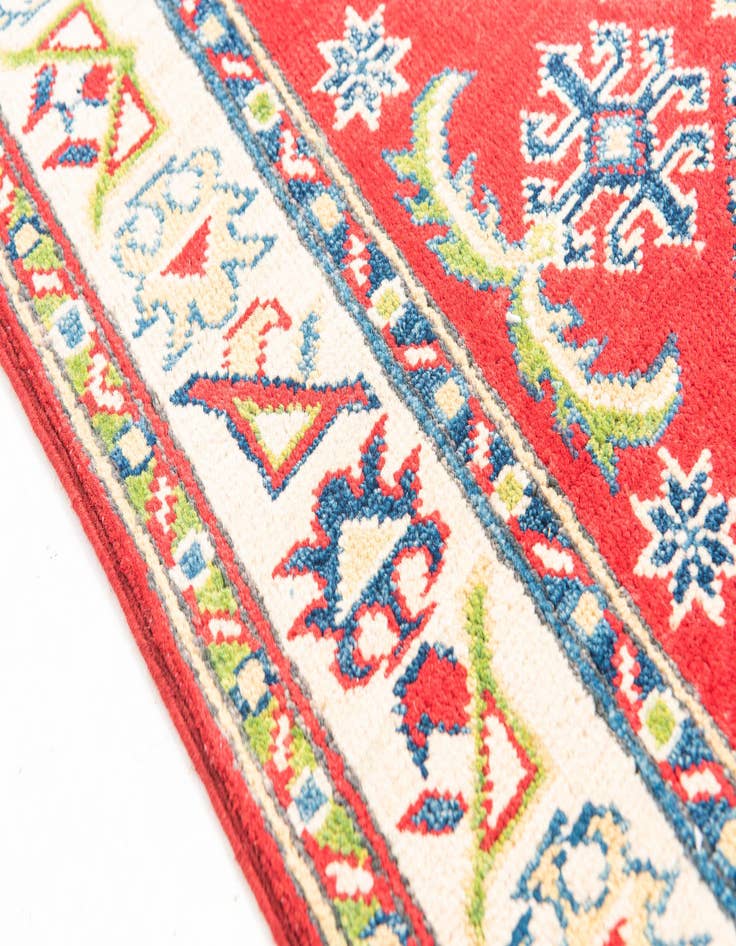 Detail image of 2' 8 x 9' 7  Hand Knotted Kazak Runner Rug