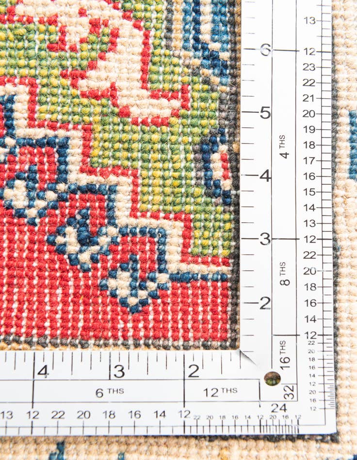 Detail image of 2' 8 x 9' 7  Hand Knotted Kazak Runner Rug