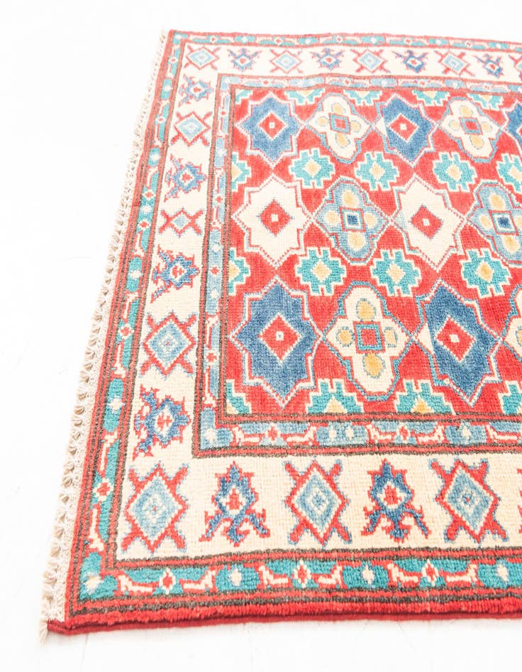 Detail image of 2' 9 x 9' 10 Hand Knotted Kazak Runner Rug