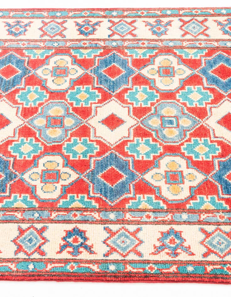 Detail image of 2' 9 x 9' 10 Hand Knotted Kazak Runner Rug
