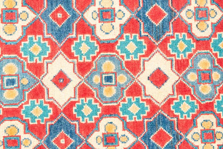 2' 9 x 9' 10 Hand Knotted Kazak Runner Rug