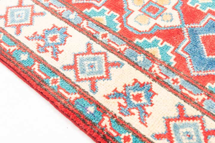 2' 9 x 9' 10 Hand Knotted Kazak Runner Rug
