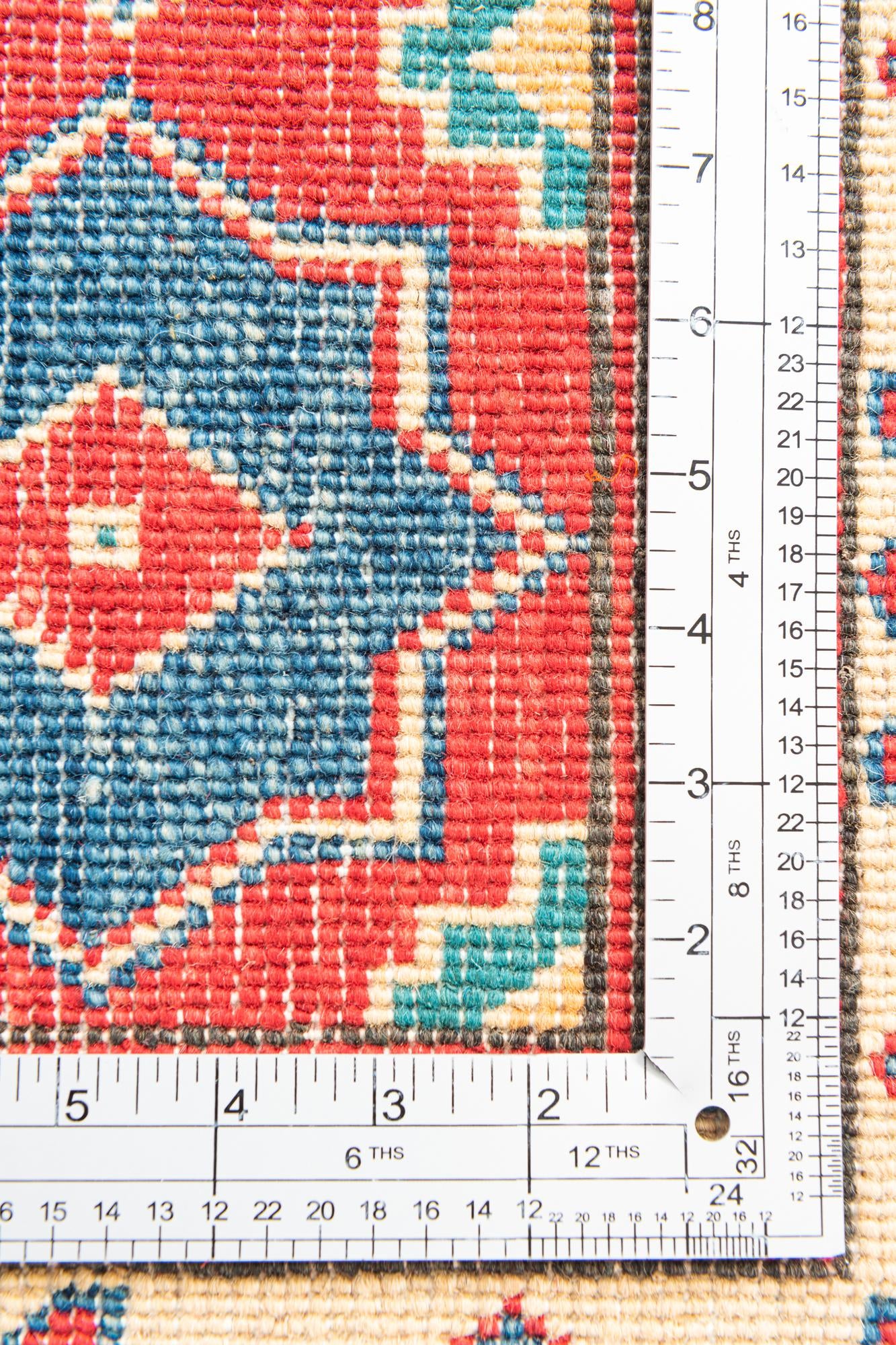 2' 9 x 9' 10 Hand Knotted Kazak Runner Rug