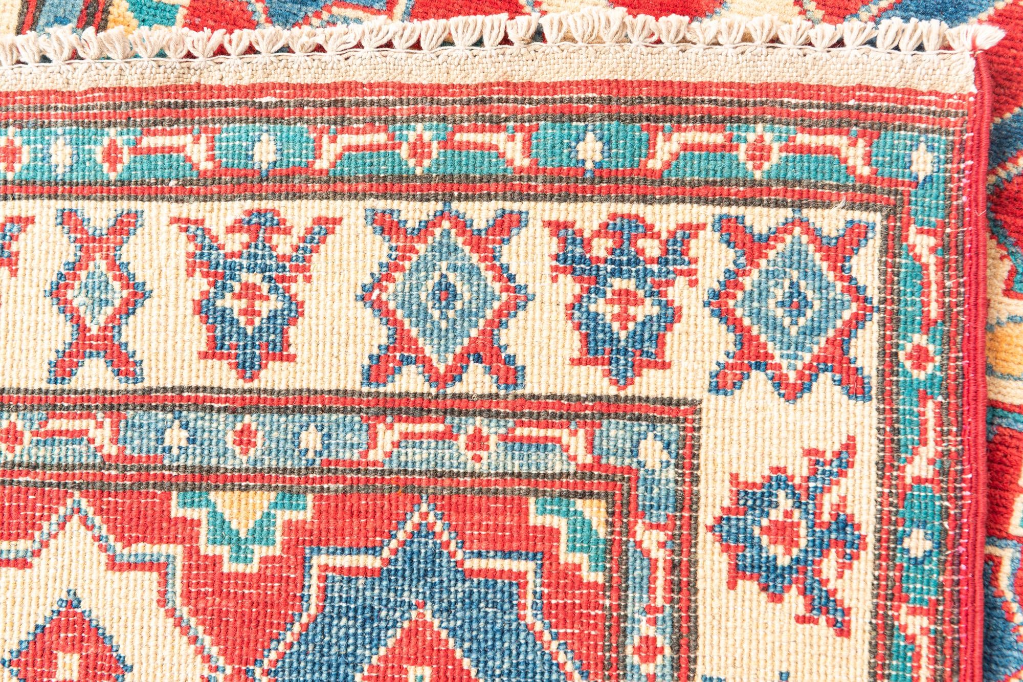 2' 9 x 9' 10 Hand Knotted Kazak Runner Rug