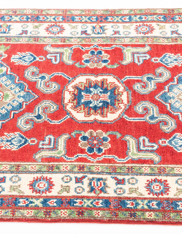 Detail image of 2' 8 x 9' 9  Hand Knotted Kazak Runner Rug