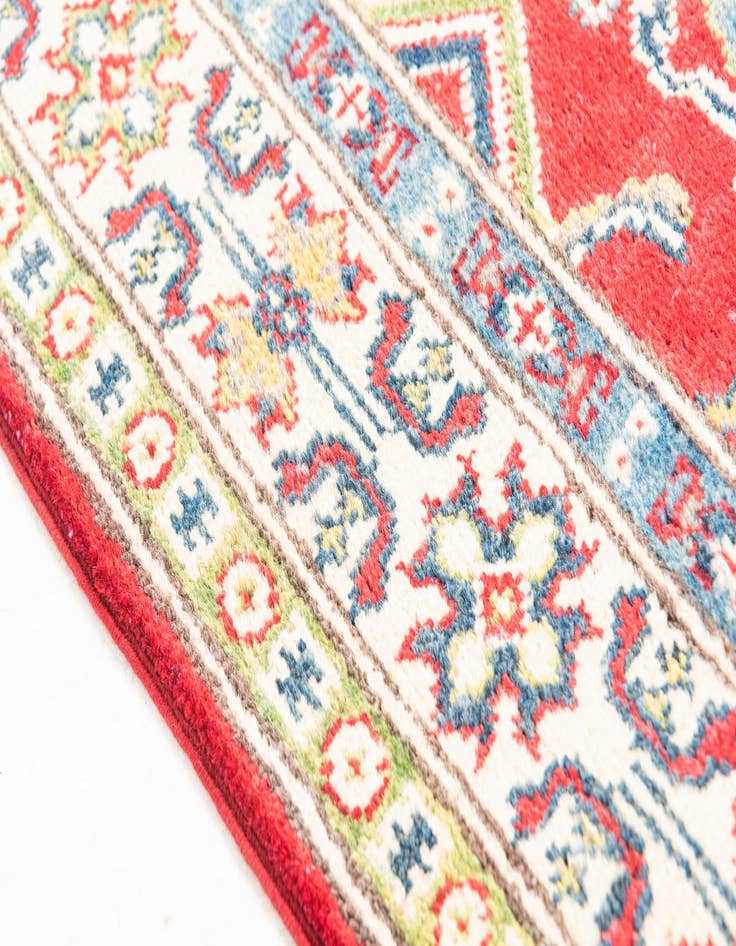 Detail image of 2' 8 x 9' 6  Hand Knotted Kazak Runner Rug