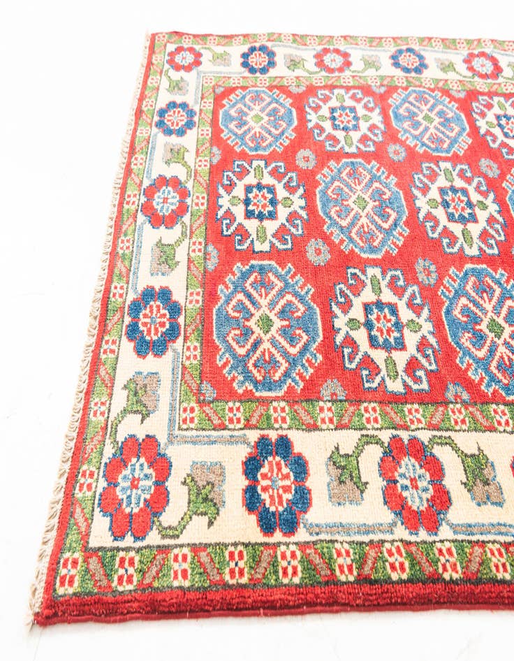 Detail image of 2' 9 x 9' 8  Hand Knotted Kazak Runner Rug
