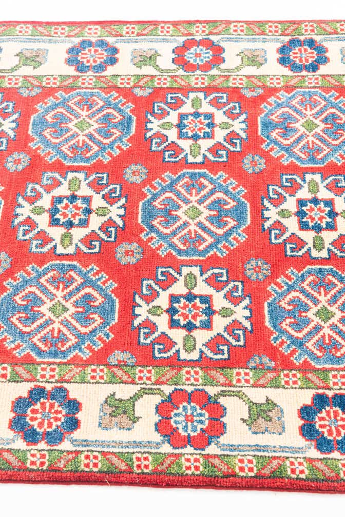 2' 9 x 9' 8 Hand Knotted Kazak Runner Rug