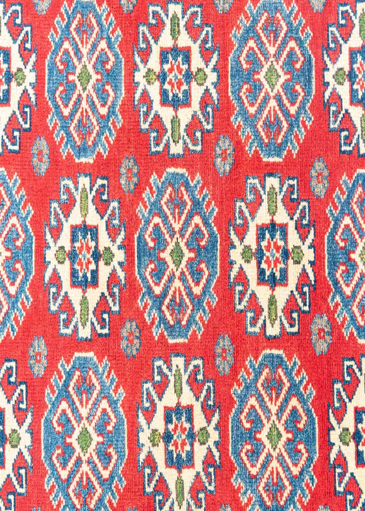 2' 9 x 9' 8 Hand Knotted Kazak Runner Rug