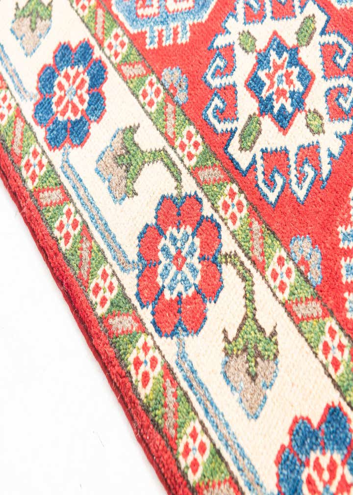 2' 9 x 9' 8 Hand Knotted Kazak Runner Rug
