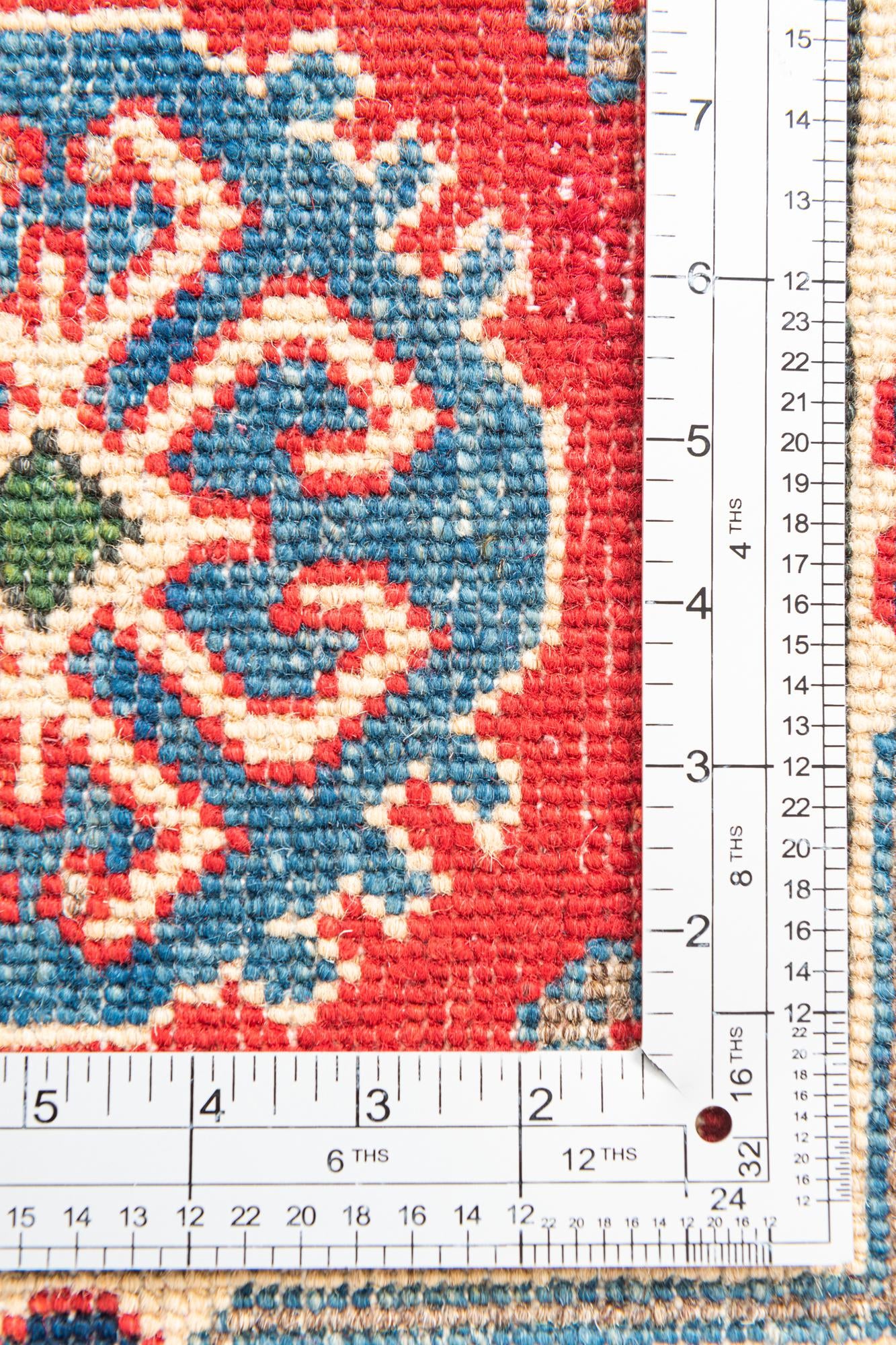 2' 9 x 9' 8 Hand Knotted Kazak Runner Rug