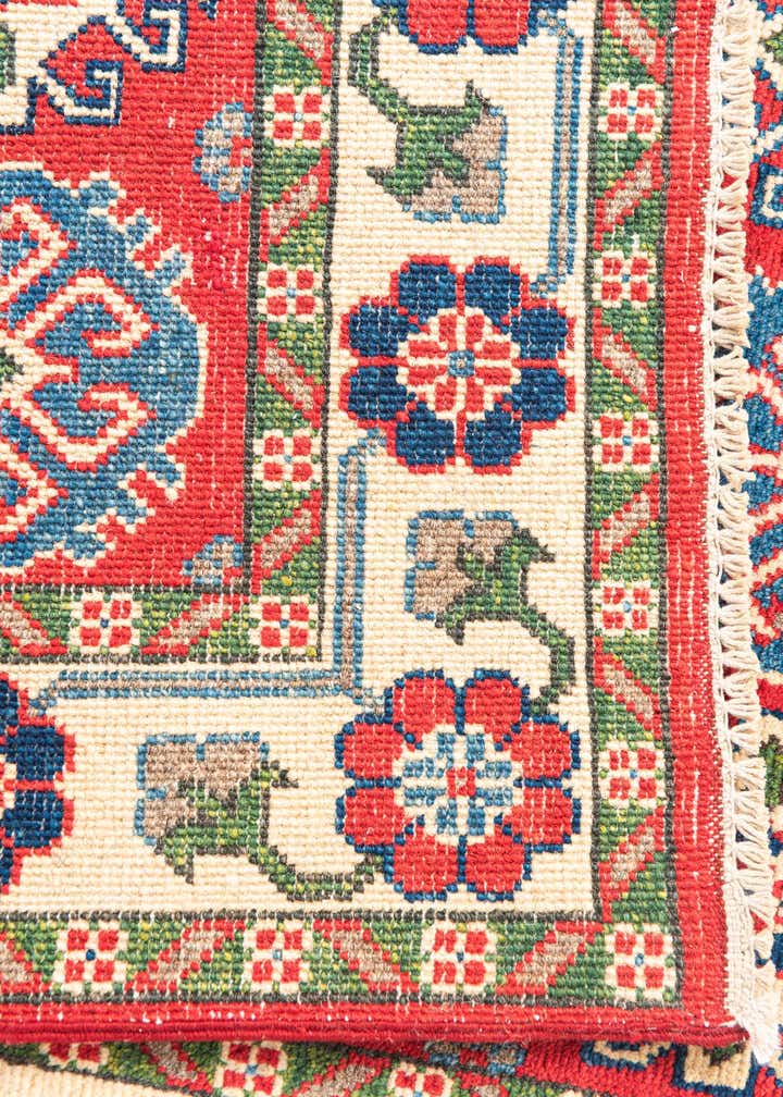 2' 9 x 9' 8 Hand Knotted Kazak Runner Rug