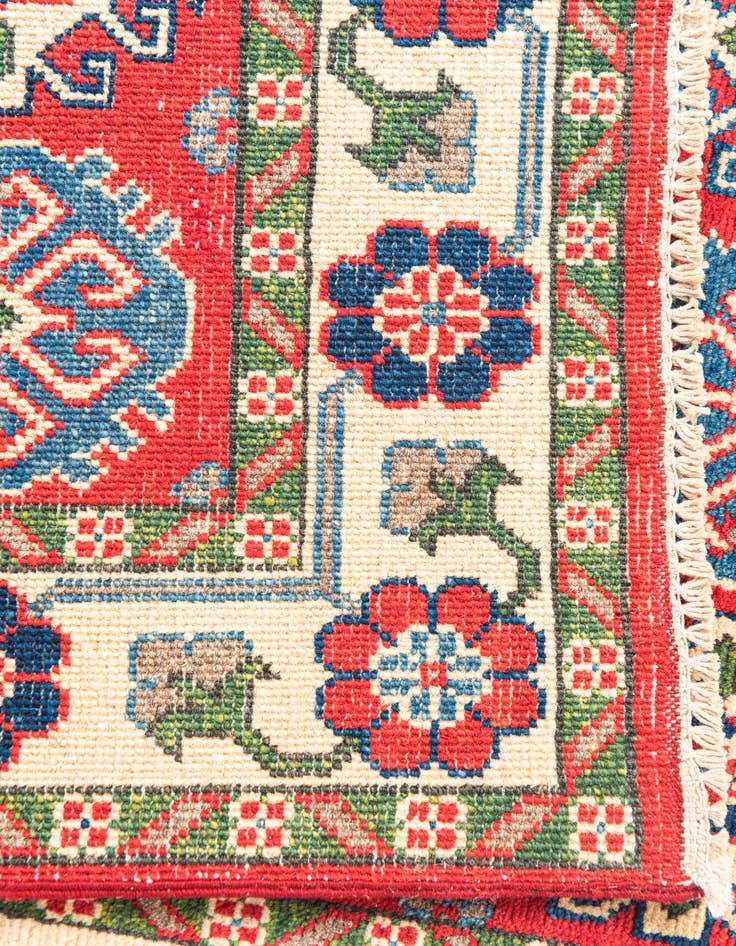 Detail image of 2' 9 x 9' 8  Hand Knotted Kazak Runner Rug