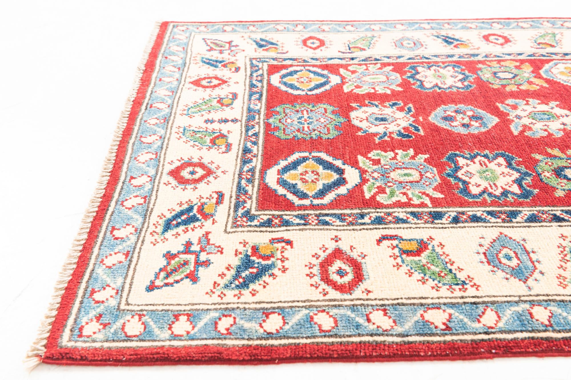 2' 10 x 10' 3 Hand Knotted Kazak Runner Rug
