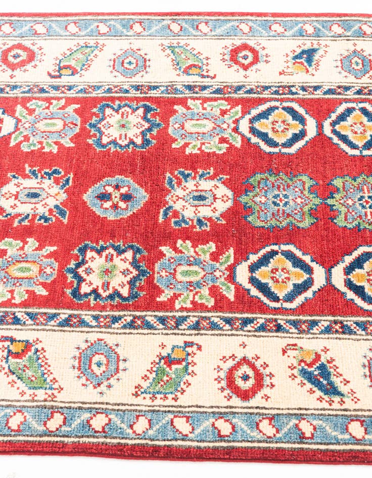 Detail image of 2' 10 x 10' 3  Hand Knotted Kazak Runner Rug
