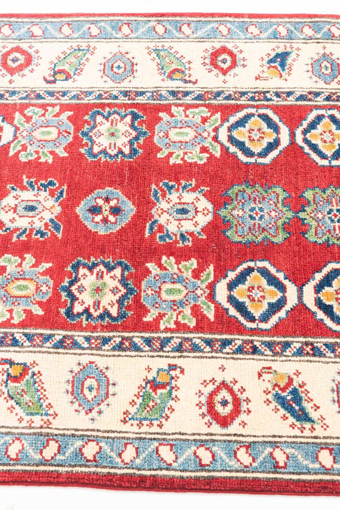 2' 10 x 10' 3 Hand Knotted Kazak Runner Rug