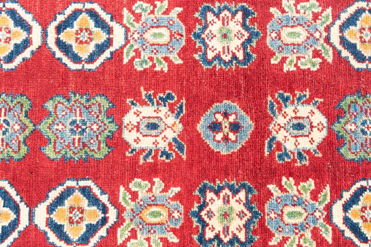 Detail image of 2' 10 x 10' 3 Hand Knotted Kazak Runner Rug