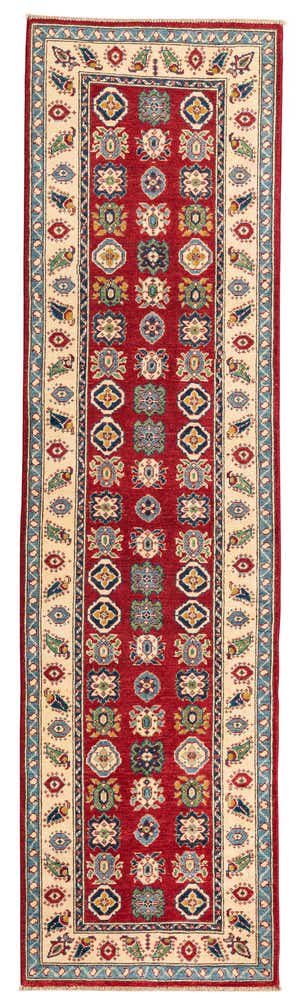 2' 10 x 10' 3 Hand Knotted Kazak Runner Rug