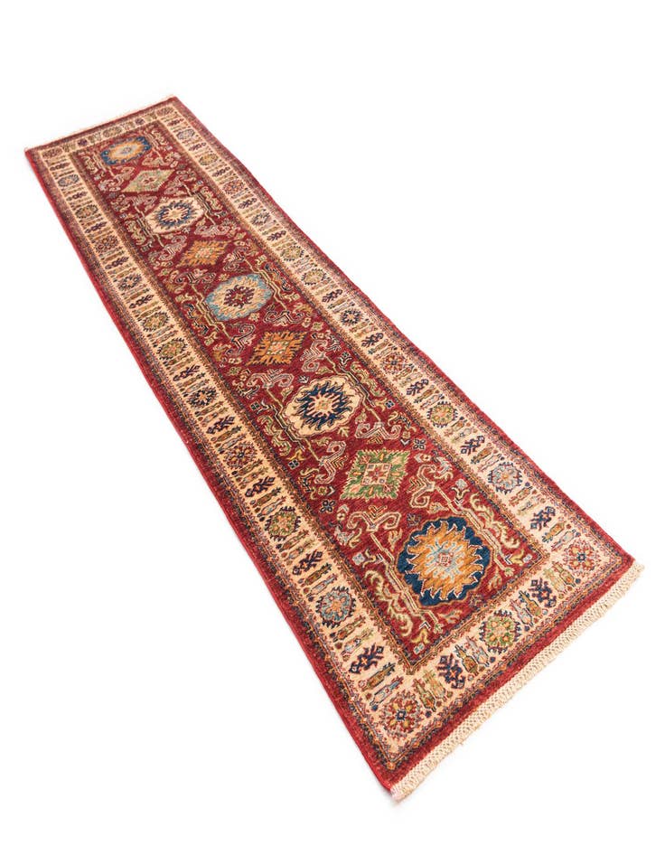 Detail image of 2' 8 x 9' 11  Hand Knotted Kazak Runner Rug