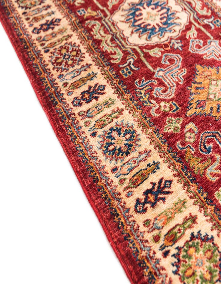 Detail image of 2' 8 x 9' 11  Hand Knotted Kazak Runner Rug