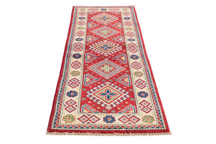 1' 10 x 6' Hand Knotted Kazak Runner Rug