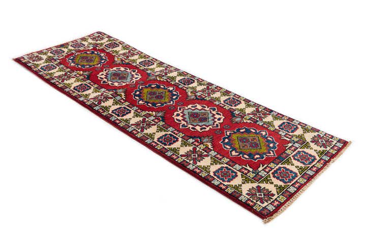 2' x 5' 10 Hand Knotted Kazak Runner Rug
