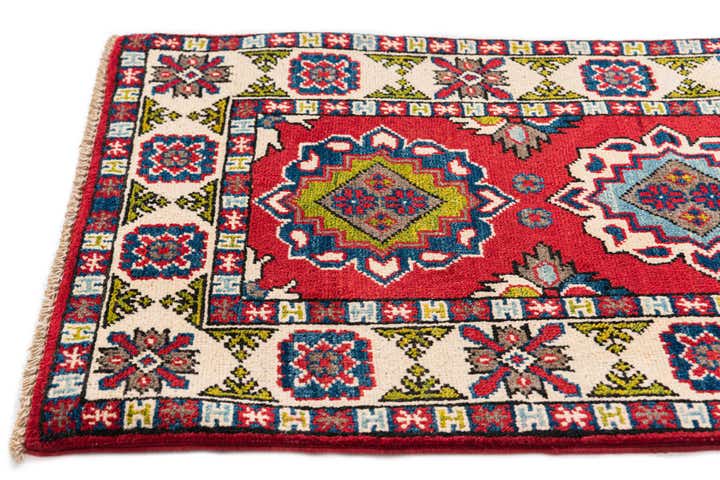 2' x 5' 10 Hand Knotted Kazak Runner Rug