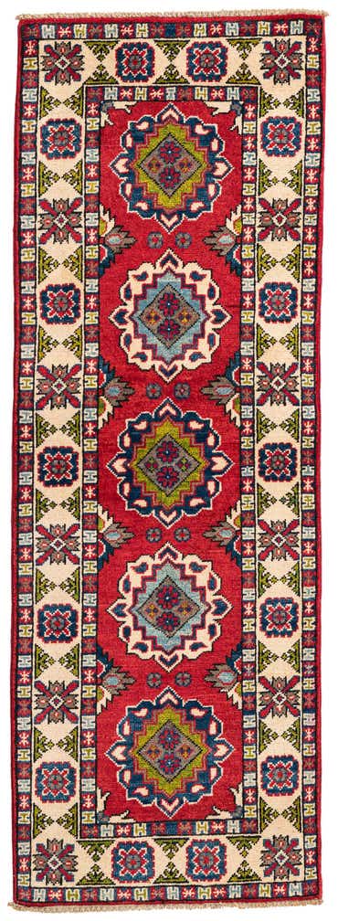 2' x 5' 10 Hand Knotted Kazak Runner Rug