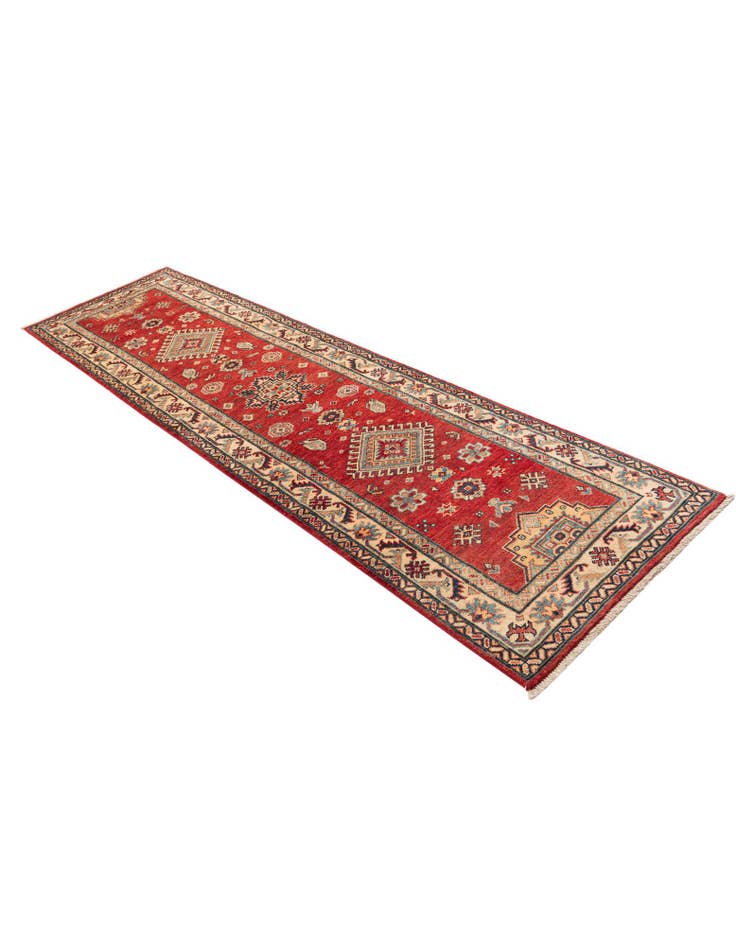 Detail image of 2' 7 x 9' 6  Hand Knotted Kazak Runner Rug