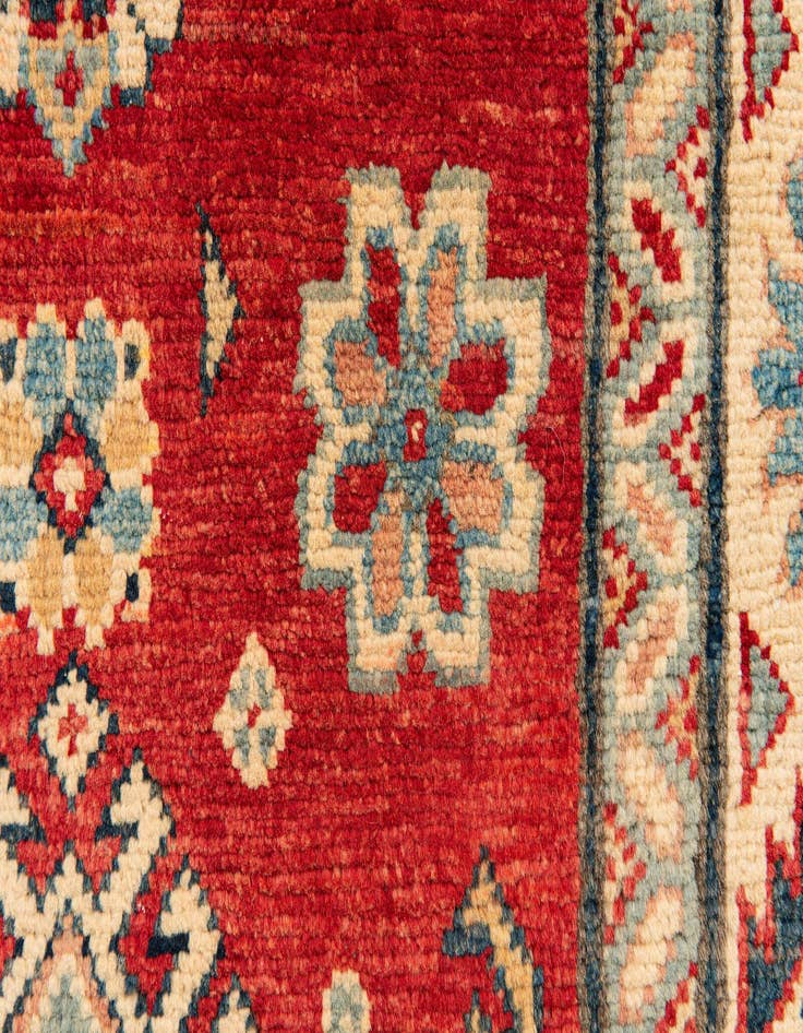 Detail image of 2' 7 x 9' 6  Hand Knotted Kazak Runner Rug