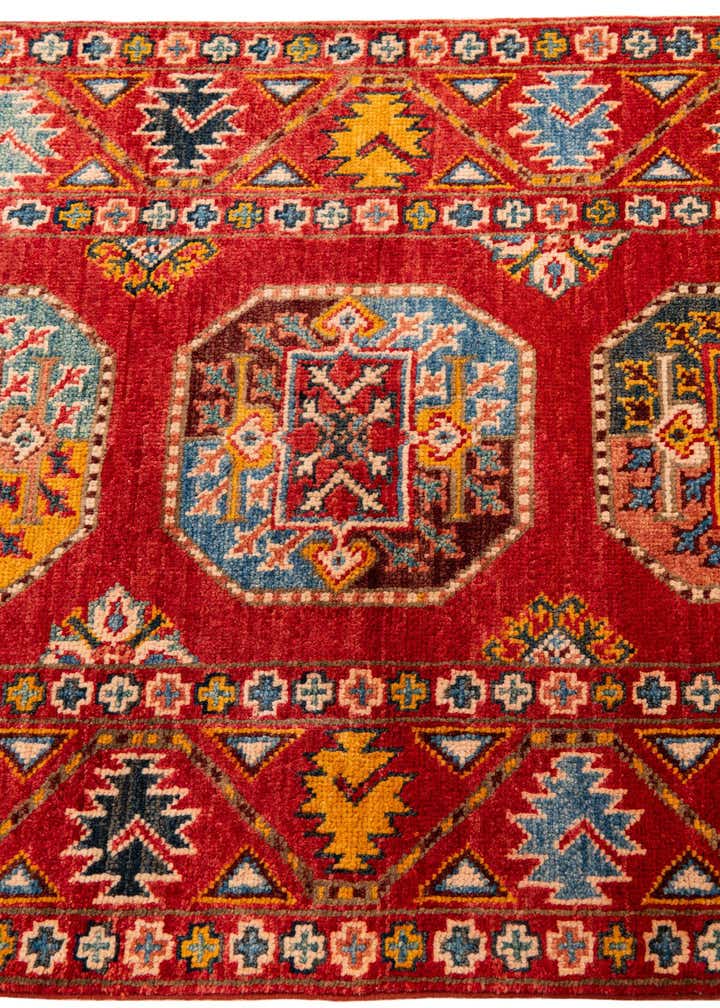2' 8 x 9' 9 Hand Knotted Kazak Runner Rug