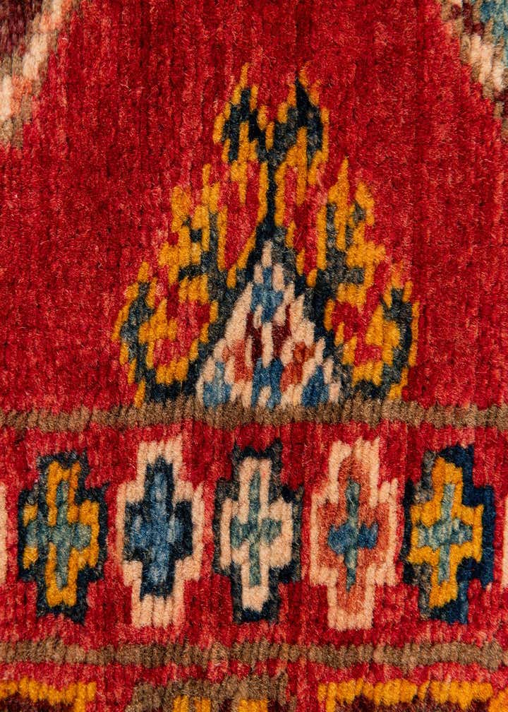 2' 8 x 9' 9 Hand Knotted Kazak Runner Rug