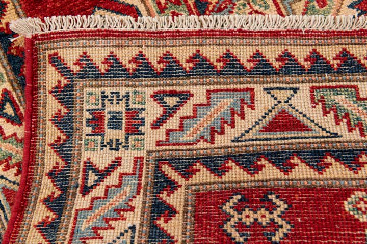 2' 8 x 9' 8 Hand Knotted Kazak Runner Rug