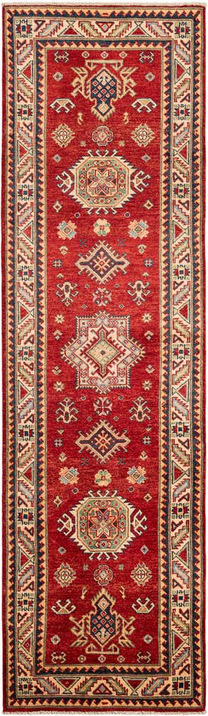 2' 8 x 9' 8 Hand Knotted Kazak Runner Rug