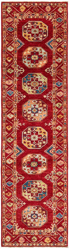 2' 8 x 9' 8 Hand Knotted Kazak Runner Rug